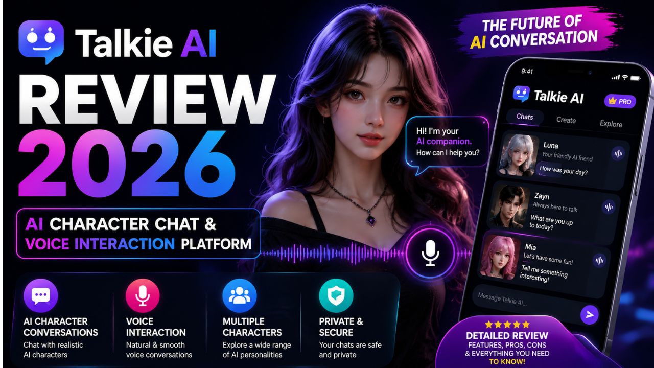 Talkie AI Review 2026 – AI Character Chat & Voice Interaction Platform