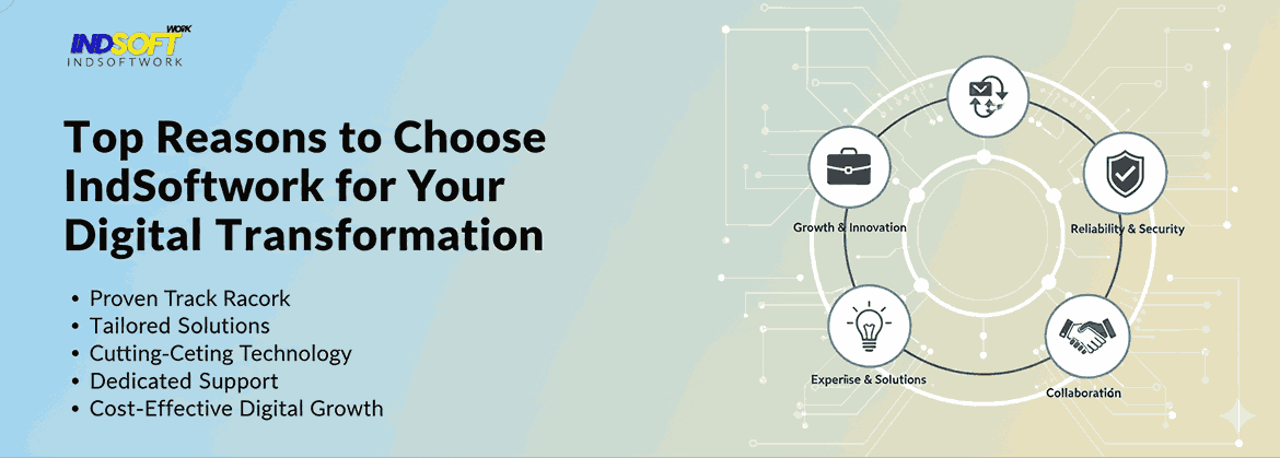 Top Reasons to Choose IndSoftwork for Your Digital Transformation