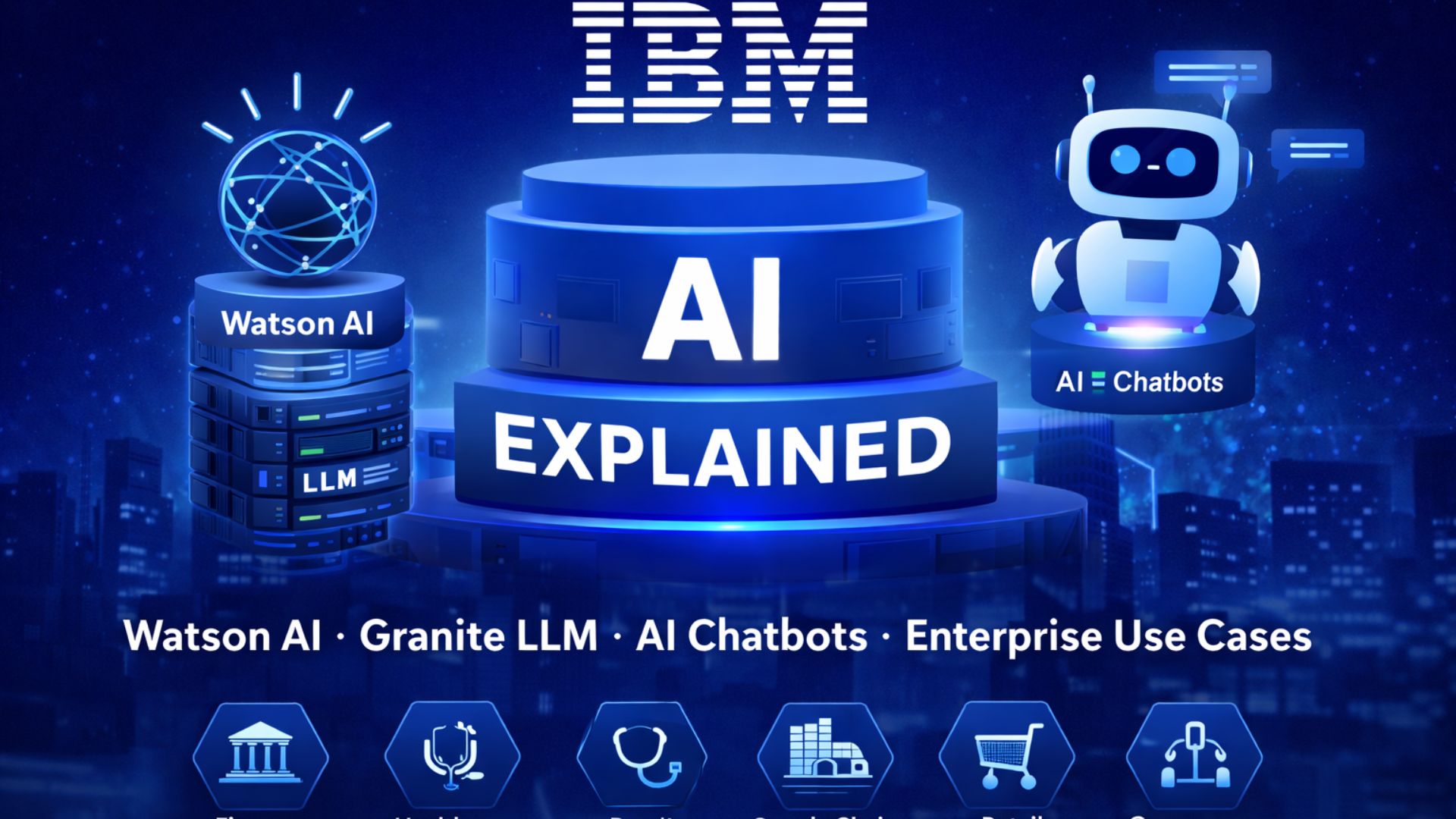 IBM AI Explained: Watson, Granite LLM, Use Cases, Courses & Enterprise Strategy