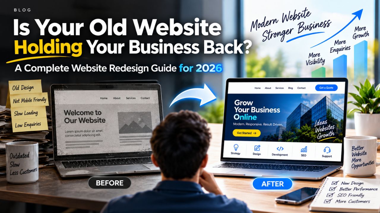Is Your Old Website Holding Your Business Back? A Complete Website Redesign Guide for 2026