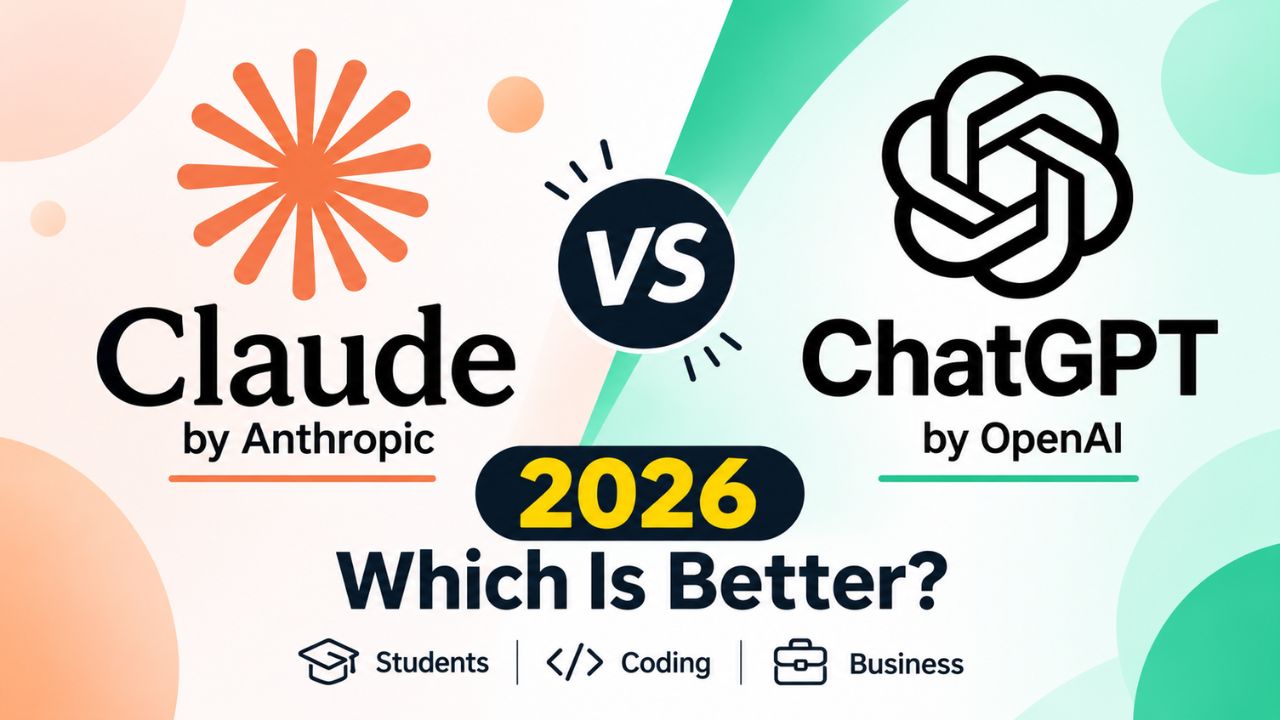 Claude AI vs ChatGPT 2026: Which Is Better for Students, Coding & Business?