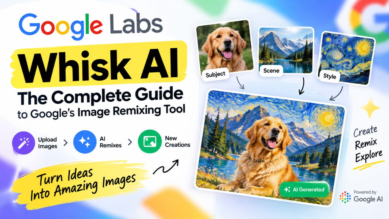 Whisk AI Google AI image remixing tool