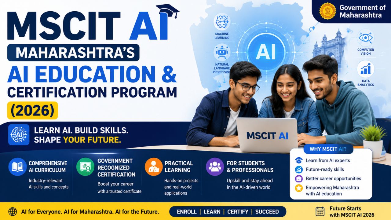 MSCIT AI – Maharashtra AI Education & Certification Program (2026)