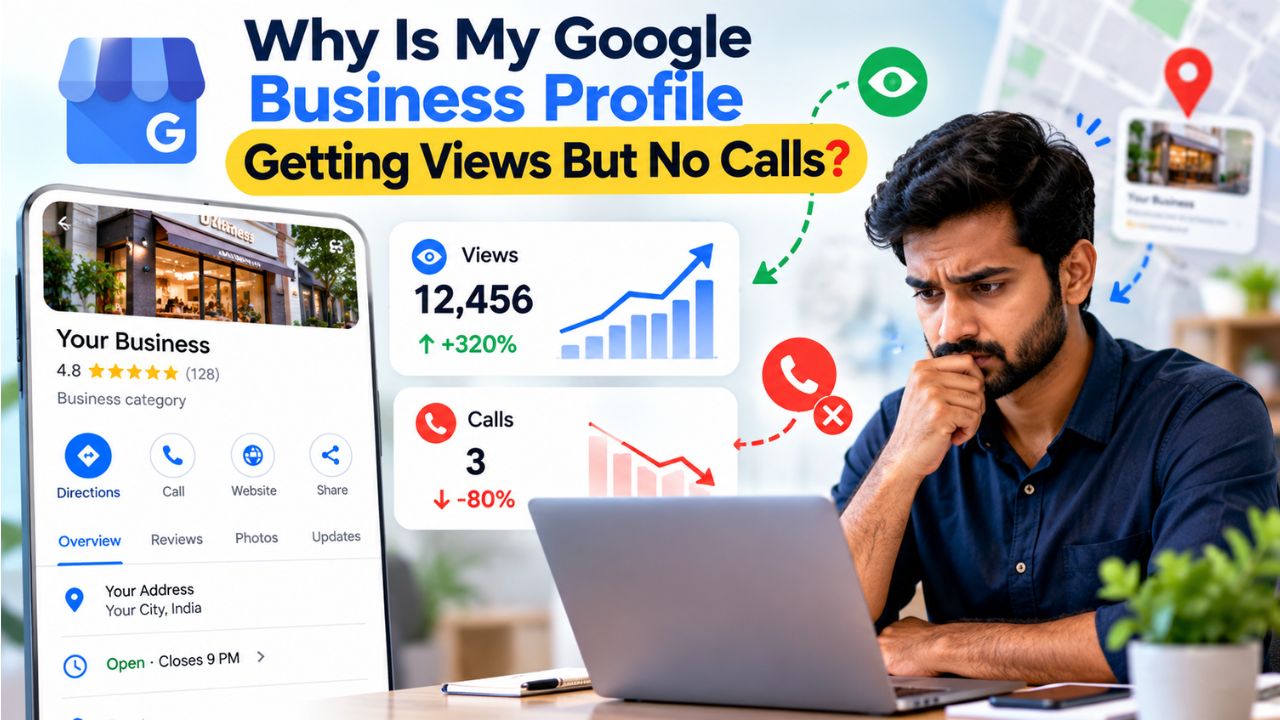 Why Is My Google Business Profile Getting Views But No Calls? - IndSoftwork