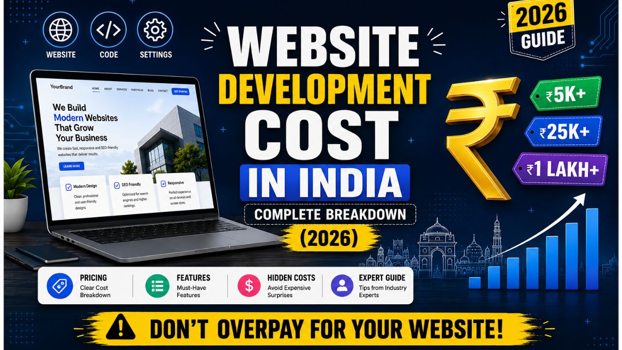 Website Development Cost in India: Complete Breakdown (2026)