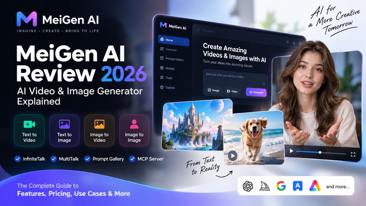 Meigen AI: AI Video & Image Generator Review, Features & How to Use