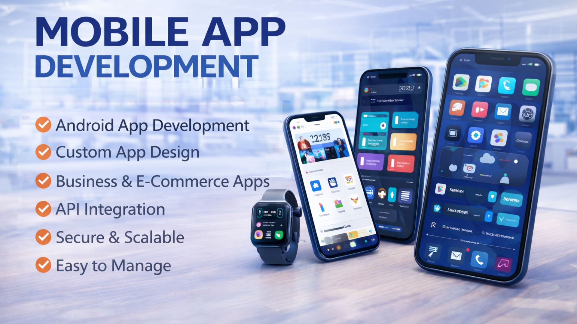 Mobile App Development - IndSoftwork