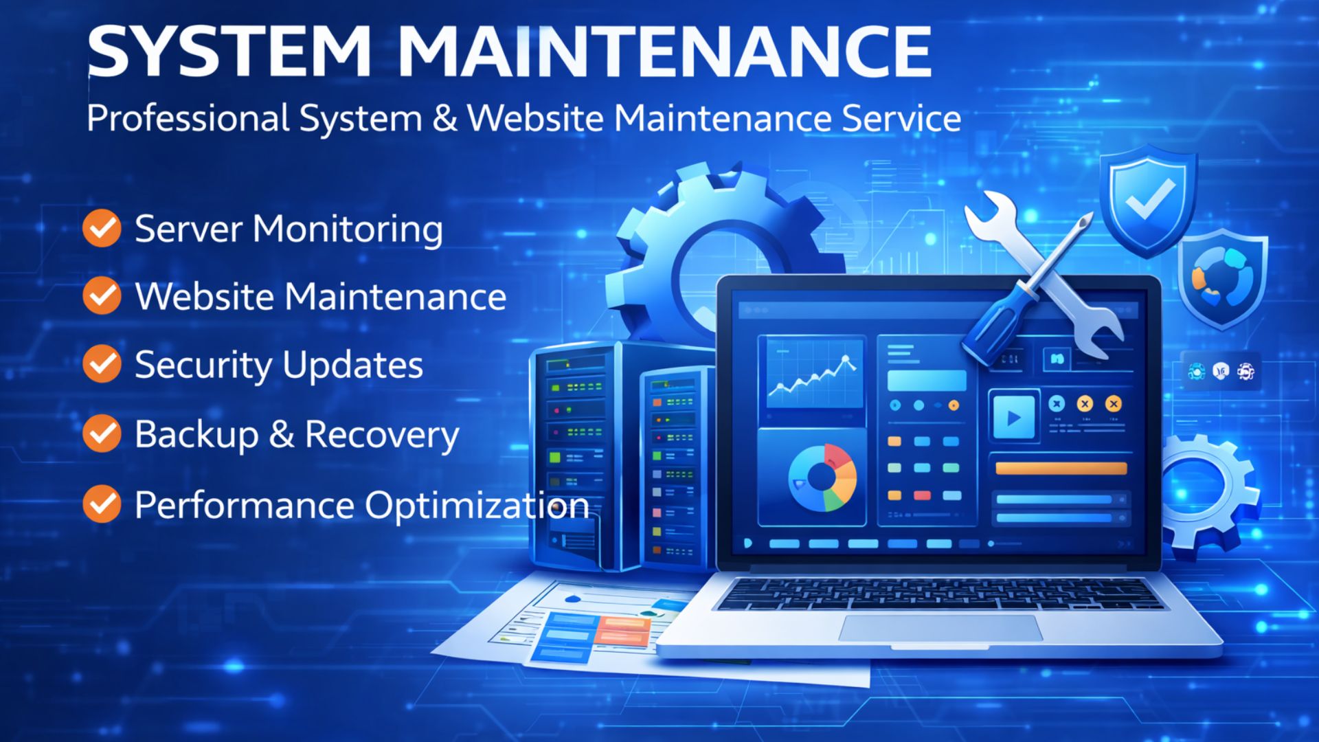 System Maintenance - IndSoftwork